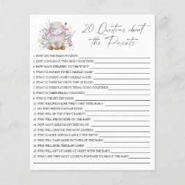 Lamb - Party | 20 Fragen zu den Eltern Flyer