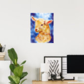 Lamb Portrait Fine Art Print Poster (Heimbüro)
