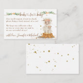 Lamb Sheep New Mommy Books for Baby Begleitkarte (Vorne/Hinten)