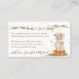 Lamb Sheep New Mommy Books for Baby Begleitkarte