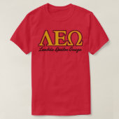 Lambda Epsilon Omega 1 T-Shirt (Design vorne)