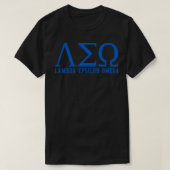 Lambda Epsilon Omega T-Shirt (Design vorne)