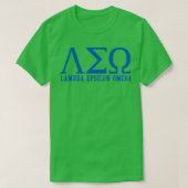 Lambda Epsilon Omega T-Shirt (Design vorne)