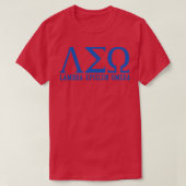 Lambda Epsilon Omega T-Shirt (Design vorne)