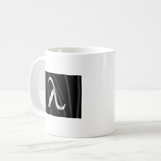 Lambda Kaffeetasse (Vorderseite Links)