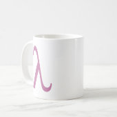 Lambda Kaffeetasse (Vorderseite Links)