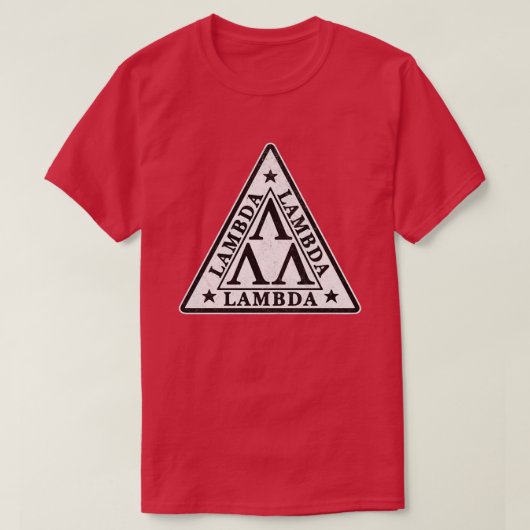 Lambda Lambda Lambda T-Shirt (Design vorne)