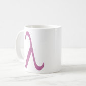 Lambda-Tasse Kaffeetasse (Vorderseite Links)