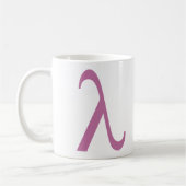 Lambda-Tasse Kaffeetasse (Links)