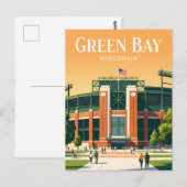 Lambeau Field USA Postkarte (Vorne/Hinten)