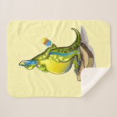 Lambeosaurus Stehend auf Gewichtsskala. Sherpadecke (Vorderseite (Horizontal))