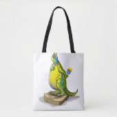 Lambeosaurus Stehend auf Gewichtsskala. Tasche (Vorderseite)