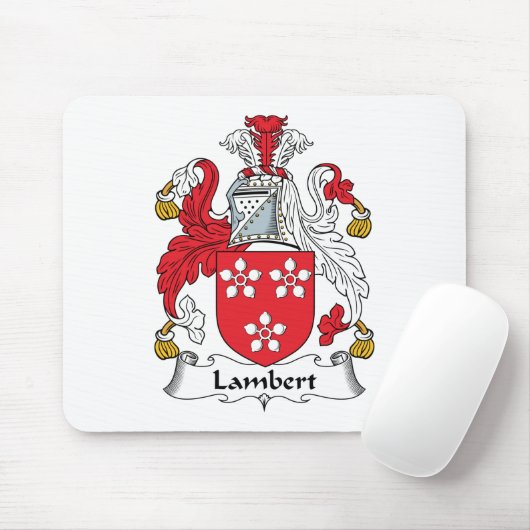 Lambert-Familienwappen Mousepad (Mit Mouse)