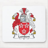Lambert-Familienwappen Mousepad (Vorne)