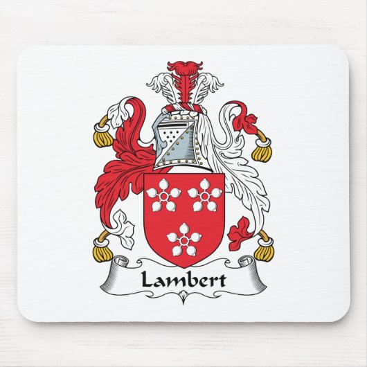 Lambert-Familienwappen Mousepad (Vorne)