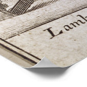 Lambert Simnel, Knight of the Golden Tulip Poster (Ecke)