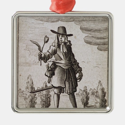 Lambert Simnel, Ritter der goldenen Tulpe Silbernes Ornament (Vorne)