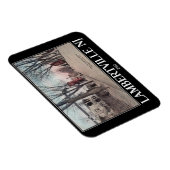 Lambertville NJ, Main Street, 1910, Vintag Style Magnet (Rechte Seite)