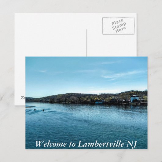 Lambertville Postcard Postkarte (Vorne/Hinten)