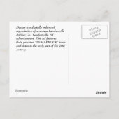 LAMBERTVILLE RUBBER SNAG-PROOF BOOT AD ELVES ~PC POSTKARTE (Rückseite)