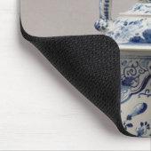 Lambeth Delftware posset Topf, Blau und Weiß Mousepad (Ecke)