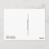 Lambeth Palace, London, England c.1895 Postkarte (Rückseite)