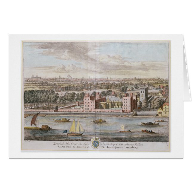 Lambeth Palast, Sitz des Erzbischofs von Canterbu (Vorderseite (Horizontal))