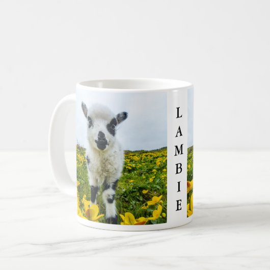 Lambie Kaffeetasse (Vorderseite Links)