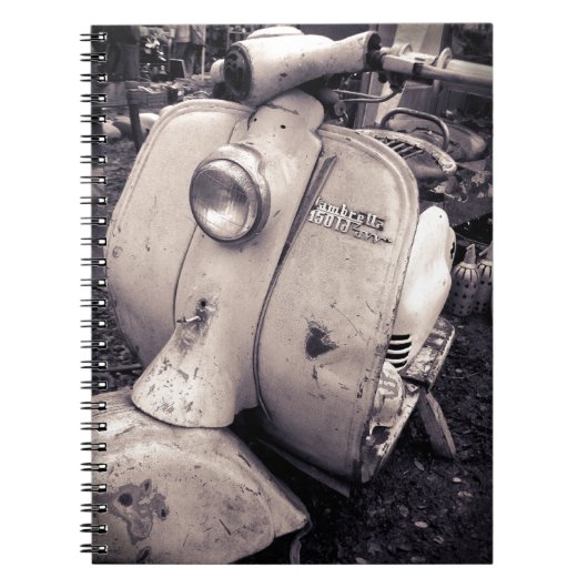Lambretta 150 ld notizblock (Vorderseite)