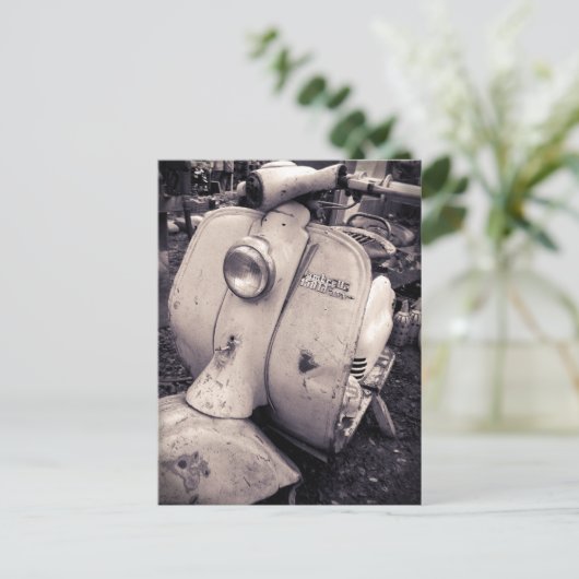 Lambretta 150 ld postkarte (Stehend Vorderseite)