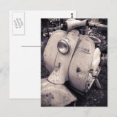 Lambretta 150 ld postkarte (Vorne/Hinten)