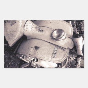 Lambretta 150 ld rechteckiger aufkleber