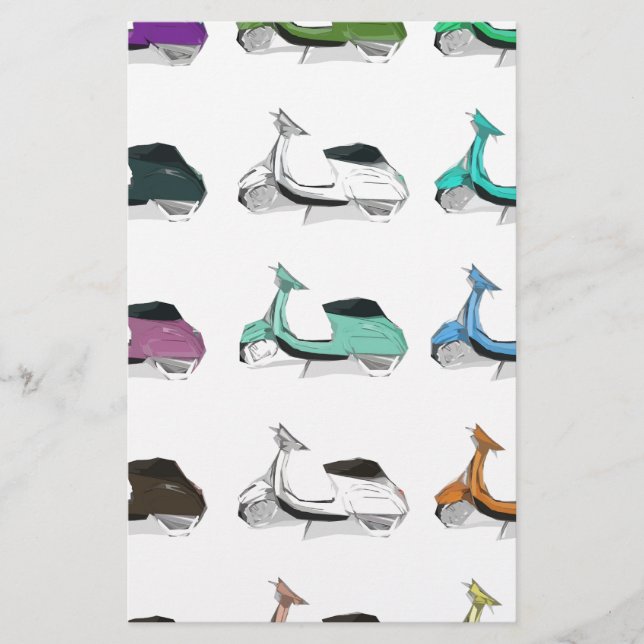 Lambretta Pop Art (Vorderseite)