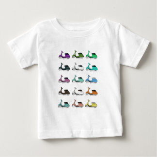 Lambretta Pop-Kunst Baby T-shirt