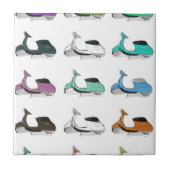 Lambretta Pop-Kunst Fliese (Vorderseite)