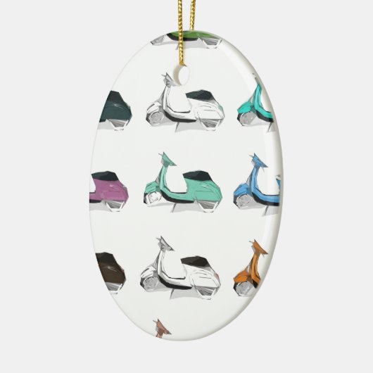 Lambretta Pop-Kunst Keramikornament (Links)