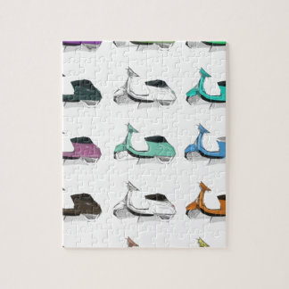 Lambretta Pop-Kunst Puzzle
