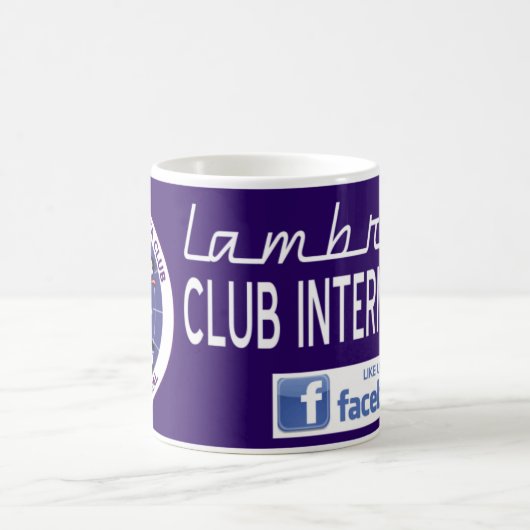 Lambretta Verein-internationale Schalen-Tasse Kaffeetasse (Mittel)
