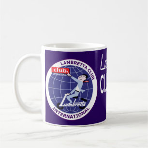Lambretta Verein-internationale Schalen-Tasse Kaffeetasse
