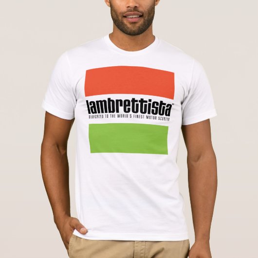 Lambrettista Tricolour T-Shirt (Vorderseite)