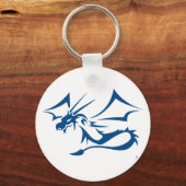 Lambton der Blaue Drache Schlüsselanhänger (Vorderseite)