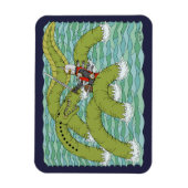 Lambton Worm Magnet (Vertikal)