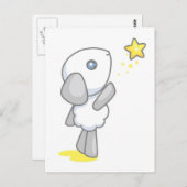 Lamby-Pie's Wish Postkarte (Vorne/Hinten)