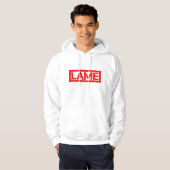 Lame Briefmarke Hoodie (Vorne ganz)