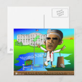 Lame Doc Präsident Postkarte (Vorne/Hinten)