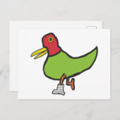 Lame Duck Postkarte (Vorne/Hinten)