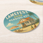 Lamefest 2026 Untersetzer (Angewinkelt)