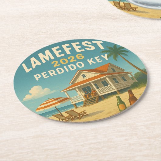 Lamefest 2026 Untersetzer (Angewinkelt)