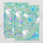 Lamellenmuster 2 dankeskarte (Vorne/Hinten)