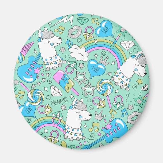 Lamellenmuster 2 magnet (Vorne)